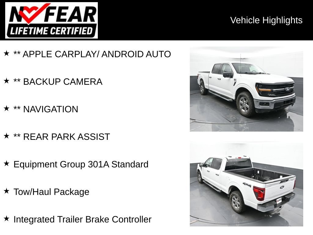 Used 2024 Ford F150 XLT w/ Tow/Haul Package AWD/4WD image 2