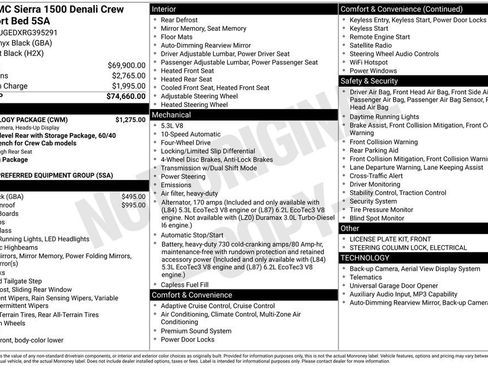 Certified 2024 GMC Sierra 1500 Denali w/ Technology Package AWD/4WD image 5