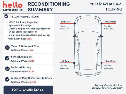 Used 2019 MAZDA CX-5 Touring FWD image 3