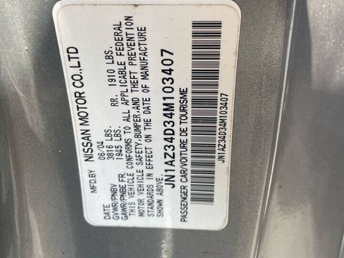 Used 2004 Nissan 350Z Enthusiast w/ Aerodynamics Pkg RWD image 15