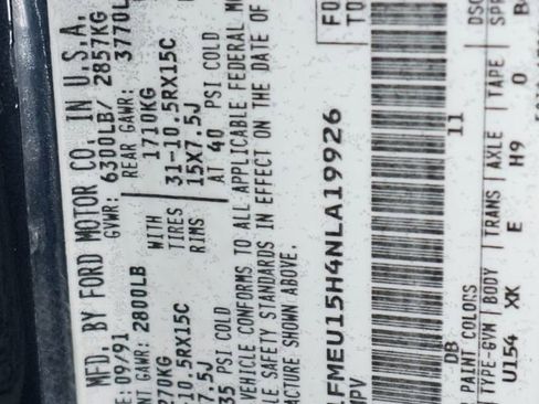 Used 1992 Ford Bronco Eddie Bauer image 40