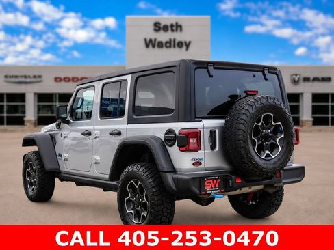 Used 2023 Jeep Wrangler Unlimited Rubicon 4xe w/ Cold Weather Group AWD/4WD image 5