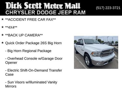 Used 2017 RAM 1500 Big Horn AWD/4WD image 3