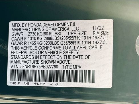 Used 2023 Honda Odyssey Sport image 33