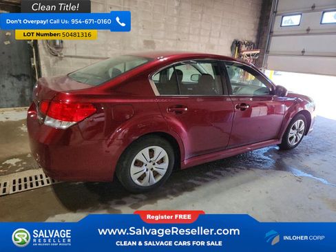 Used 2011 Subaru Legacy 2.5i AWD/4WD image 4