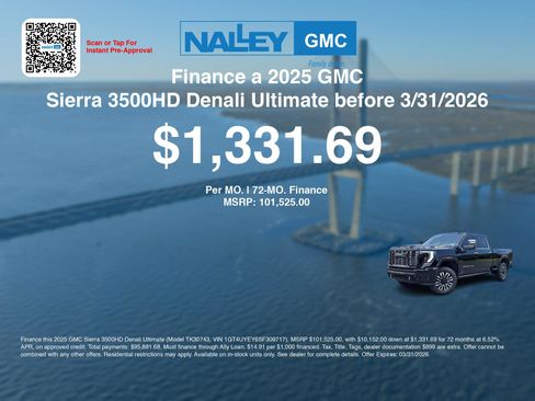 New 2025 GMC Sierra 3500 Denali Ultimate image 6