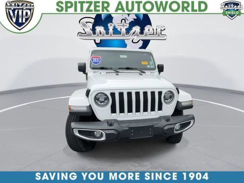 Used 2021 Jeep Wrangler Unlimited Sahara w/ LED Lighting Group AWD/4WD image 3