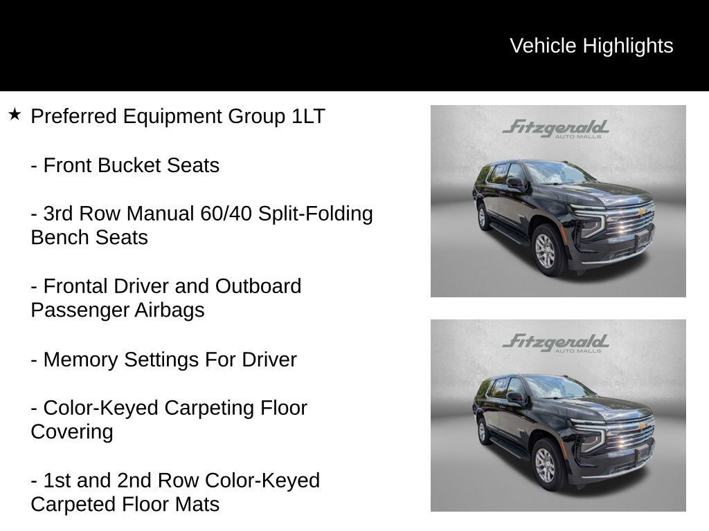 Used 2025 Chevrolet Tahoe LT AWD/4WD image 9