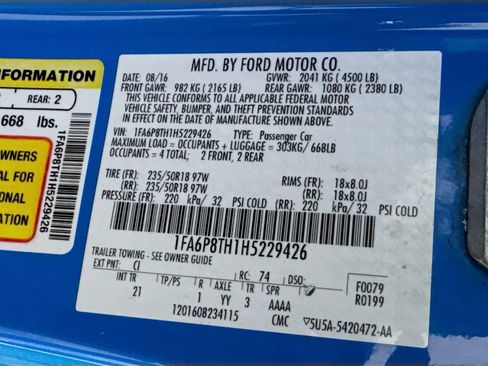 Used 2017 Ford Mustang Coupe image 34