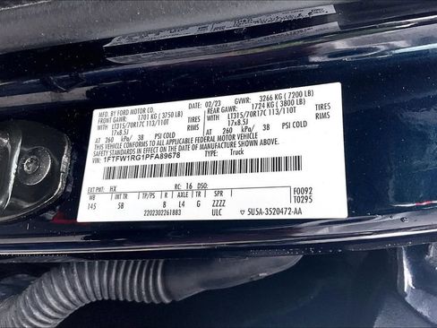 Used 2023 Ford F150 Raptor w/ Blue Interior Package AWD/4WD image 22