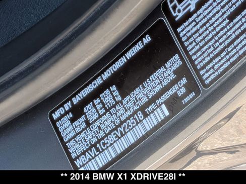 Used 2014 BMW X1 xDrive28i AWD/4WD image 32