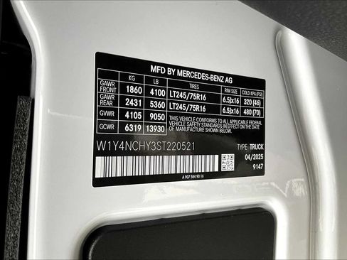 New 2025 Mercedes-Benz Sprinter 2500 image 13