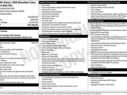 Used 2025 GMC Sierra 1500 Elevation image 5