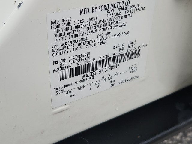 Used 2020 Ford EcoSport S FWD image 17