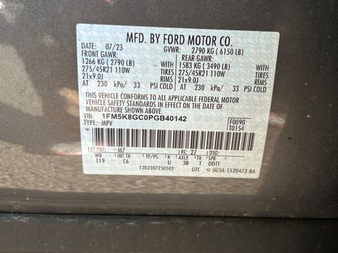 Used 2023 Ford Explorer ST w/ Equipment Group 401A image 31