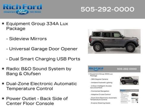 Certified 2025 Ford Bronco Badlands AWD/4WD image 42