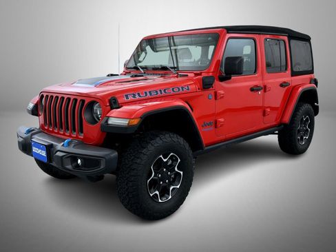 Used 2021 Jeep Wrangler Unlimited Rubicon 4xe w/ Safety Group AWD/4WD image 1