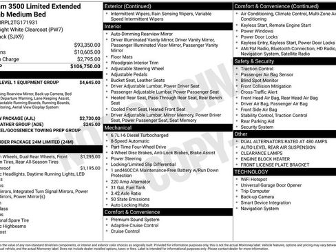 New 2026 RAM 3500 Limited AWD/4WD image 6