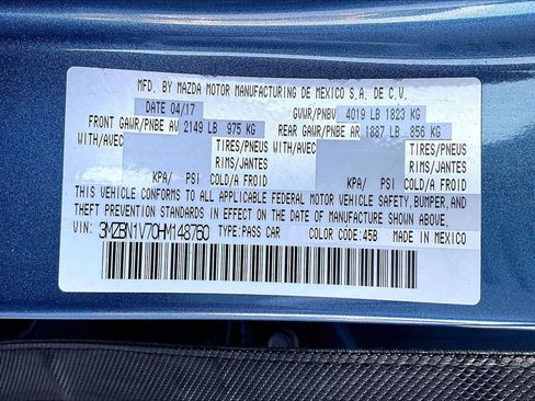 Used 2017 MAZDA MAZDA3 Touring w/ Popular Equipment Package image 7