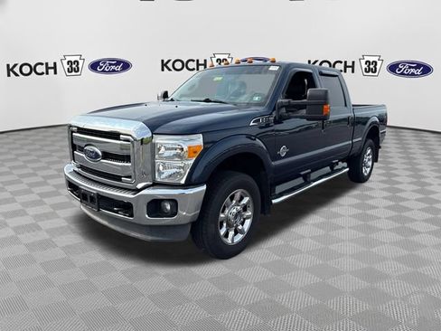 Used 2013 Ford F350 Lariat w/ Snow Plow Prep Pkg AWD/4WD image 3