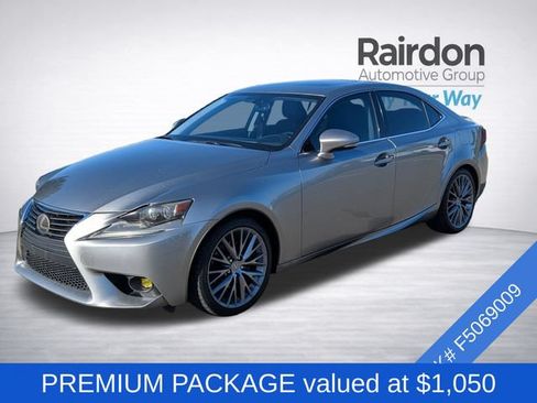 Used 2015 Lexus IS 250 w/ Navigation System Package RWD image 3