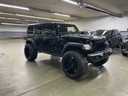 Used 2021 Jeep Wrangler Unlimited Sport image 1