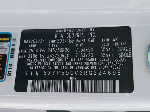 Certified 2024 Kia Telluride SX w/ Towing Package AWD/4WD image 24