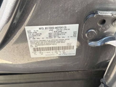 Used 2022 Ford Explorer XLT AWD/4WD image 28