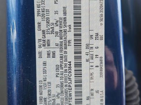 Used 2018 Ford F150 XL w/ Equipment Group 101A Mid image 39