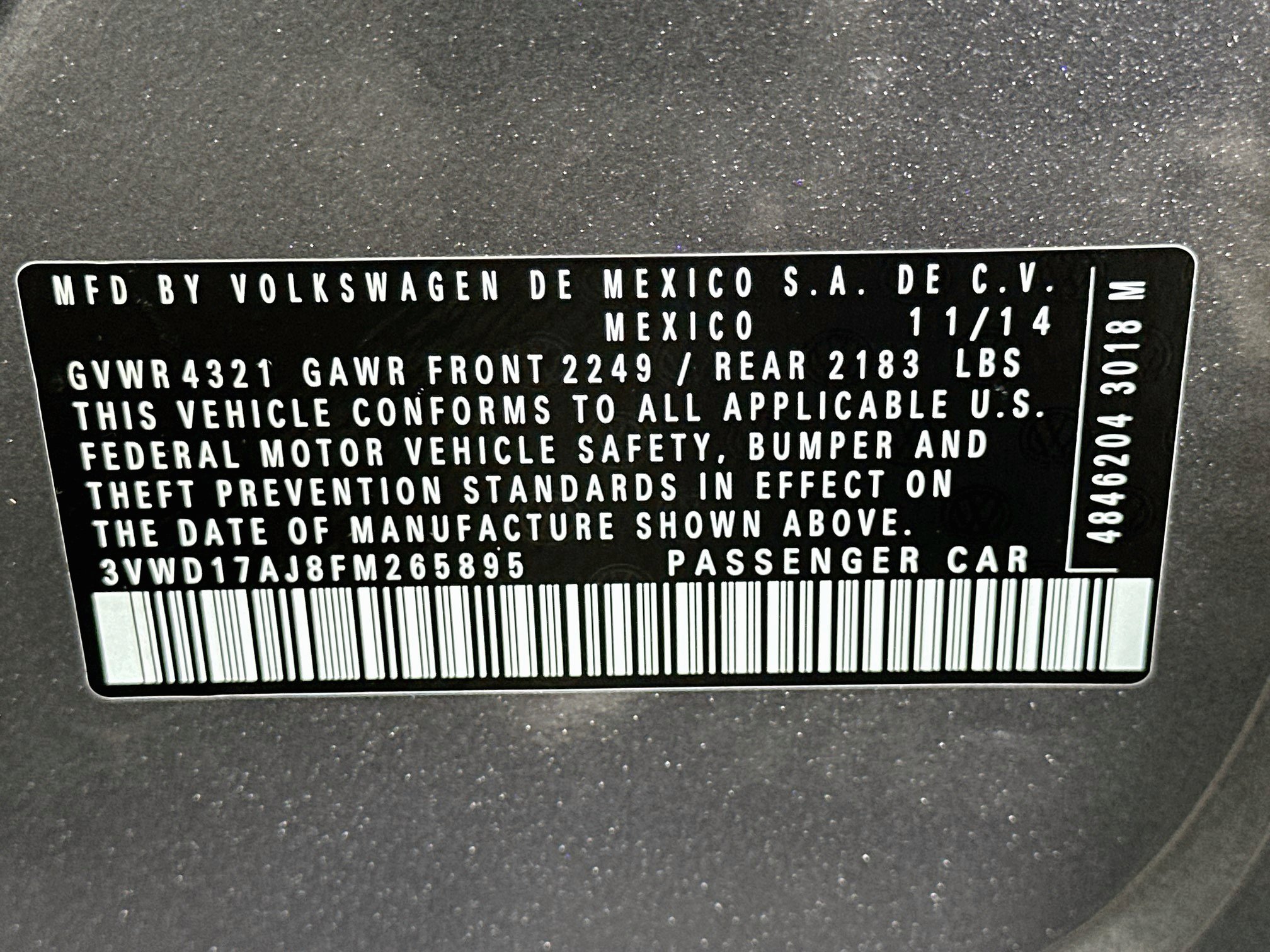 Used 2015 Volkswagen Jetta SE FWD image 12