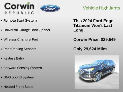 Used 2024 Ford Edge Titanium image 7