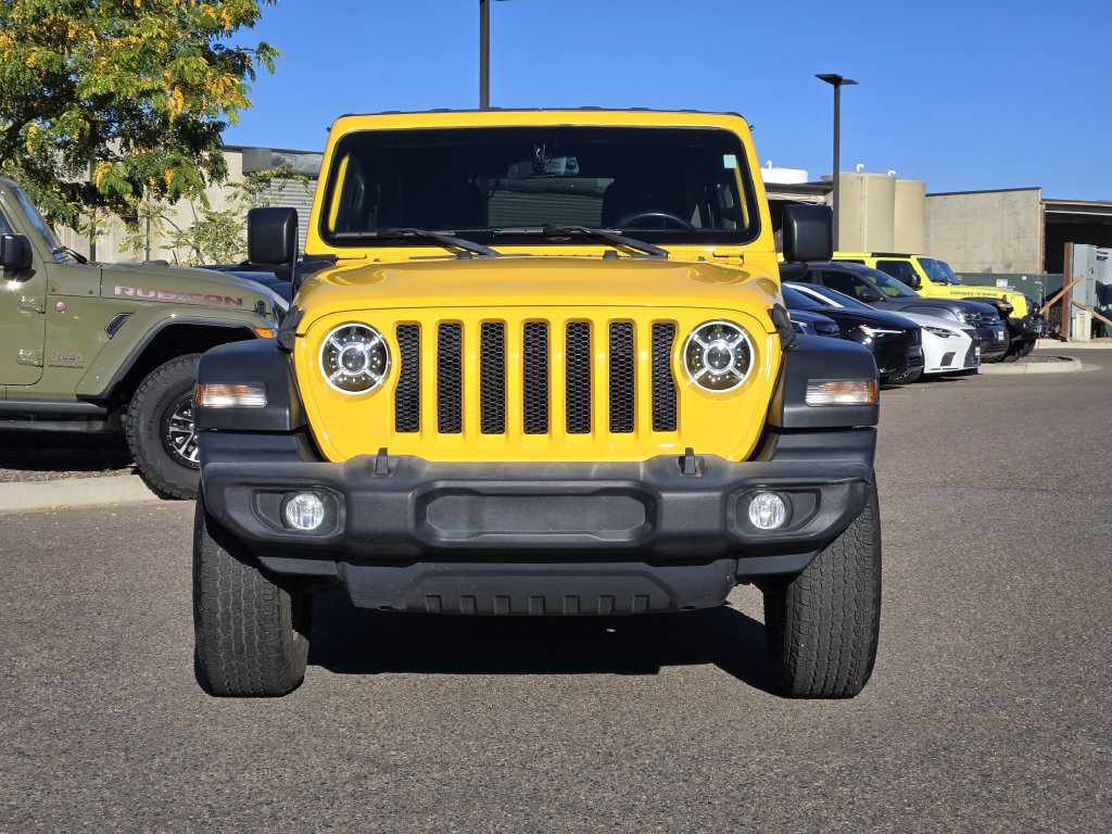 Used 2020 Jeep Wrangler Unlimited Sport S AWD/4WD image 2