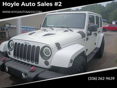 Used 2014 Jeep Wrangler Unlimited Sahara w/ Max Tow Package