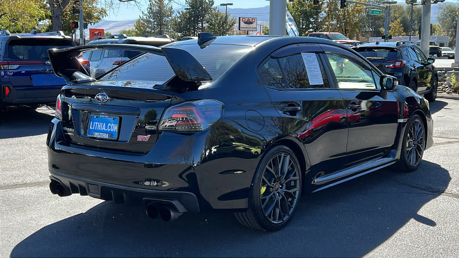 Used 2018 Subaru WRX STI Limited AWD/4WD image 5