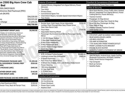 Used 2021 RAM 2500 Big Horn w/ Level 2 Equipment Group image 44