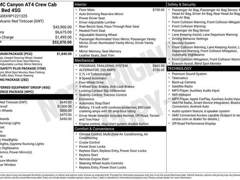 Used 2023 GMC Canyon AT4 w/ AT4 Premium Package AWD/4WD image 5