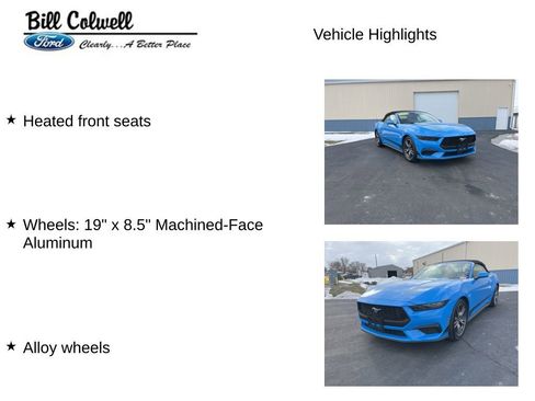 Used 2025 Ford Mustang Premium w/ Wheel & Stripe Package image 23