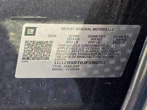 Used 2018 Chevrolet Malibu LS w/ LPO, Convenience Package 1 FWD image 22