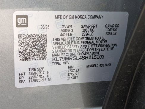 Used 2025 Chevrolet TrailBlazer LT AWD/4WD image 33