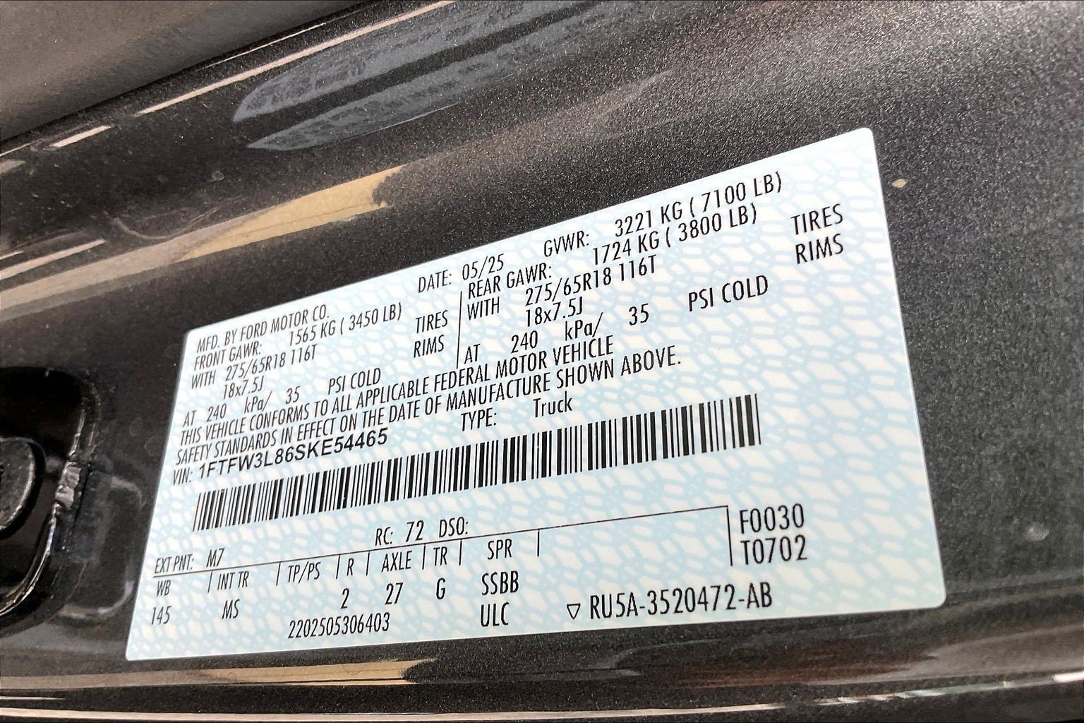 Used 2025 Ford F150 XLT w/ Equipment Group 301A Standard AWD/4WD image 36