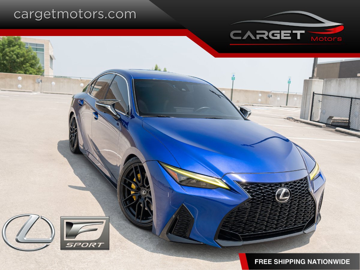 Used 2021 Lexus IS 350 F Sport w/ Dynamic Handling Package RWD image 1