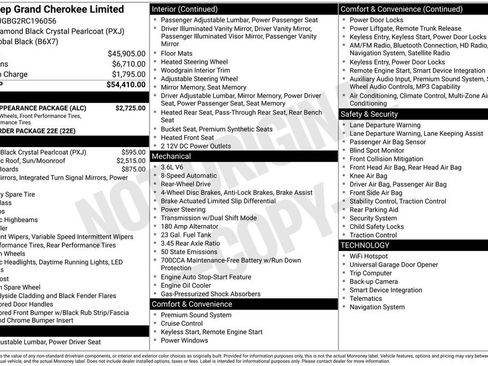 Certified 2024 Jeep Grand Cherokee Limited w/ Black Appearance Package image 11
