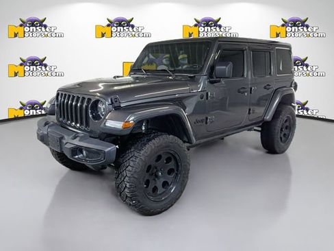 Used 2020 Jeep Wrangler Unlimited Sahara image 1