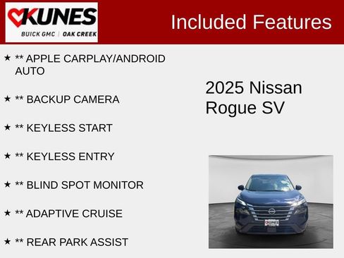 Used 2025 Nissan Rogue SV AWD/4WD image 2