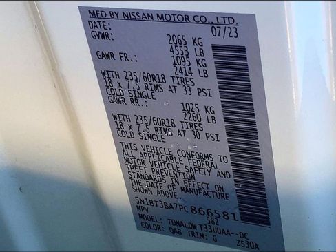 Used 2023 Nissan Rogue SV w/ SV Premium B Package image 14