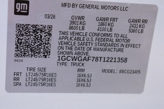 New 2026 Chevrolet Express 2500 w/ Driver Convenience Package RWD image 32
