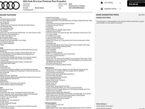 Used 2024 Audi Q4 e-tron Premium Plus w/ Premium Plus image 5