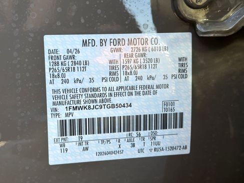 New 2026 Ford Explorer Tremor AWD/4WD image 37