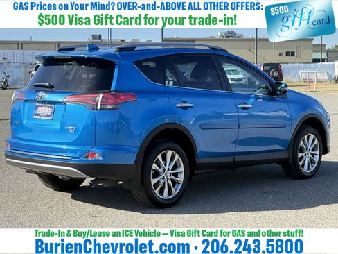 Used 2017 Toyota RAV4 Limited w/ All Weather Liner Package AWD/4WD image 5