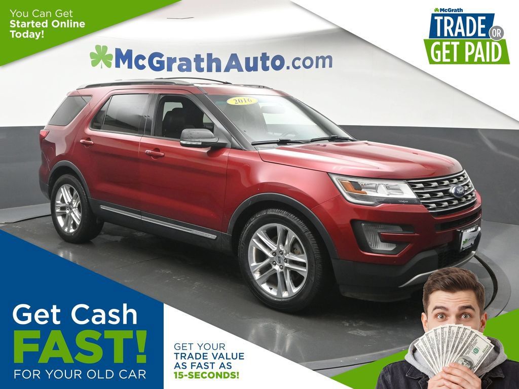 Used 2016 Ford Explorer XLT w/ Equipment Group 202A FWD image 1